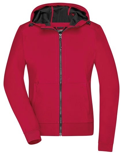 Softshell damski z kieszeniami typu kangurek