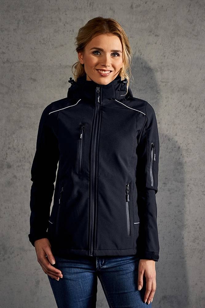 Softshell damski z wodoszczelnymi zamkami