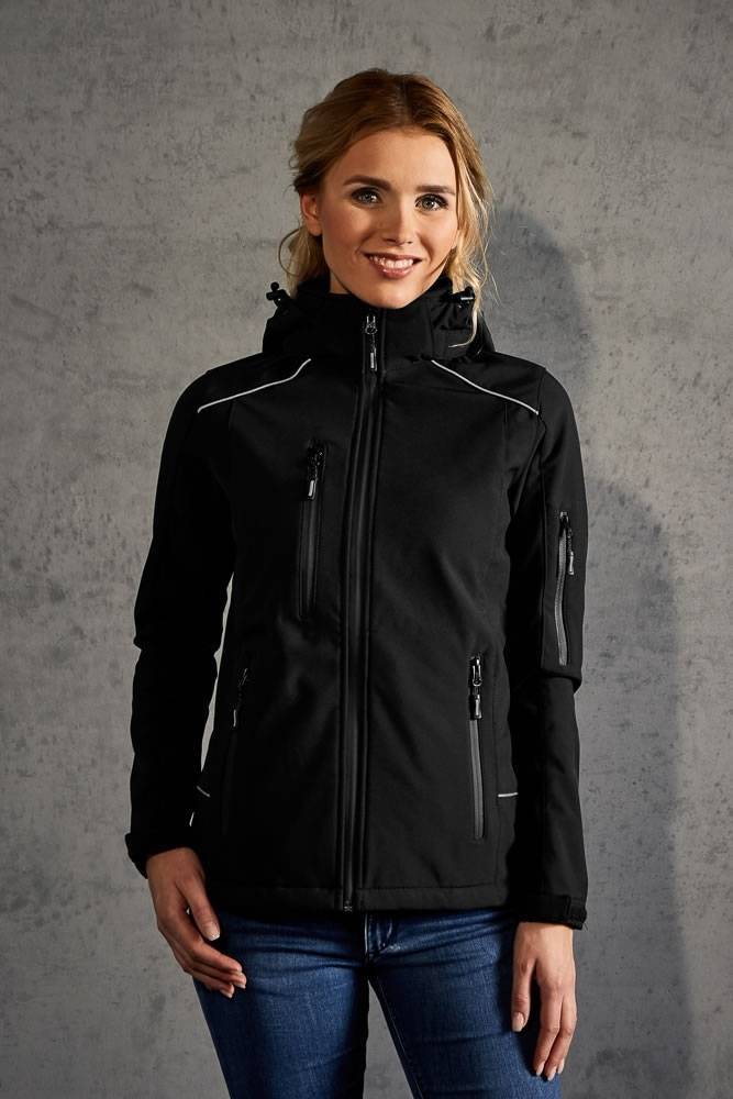 Softshell damski z wodoszczelnymi zamkami