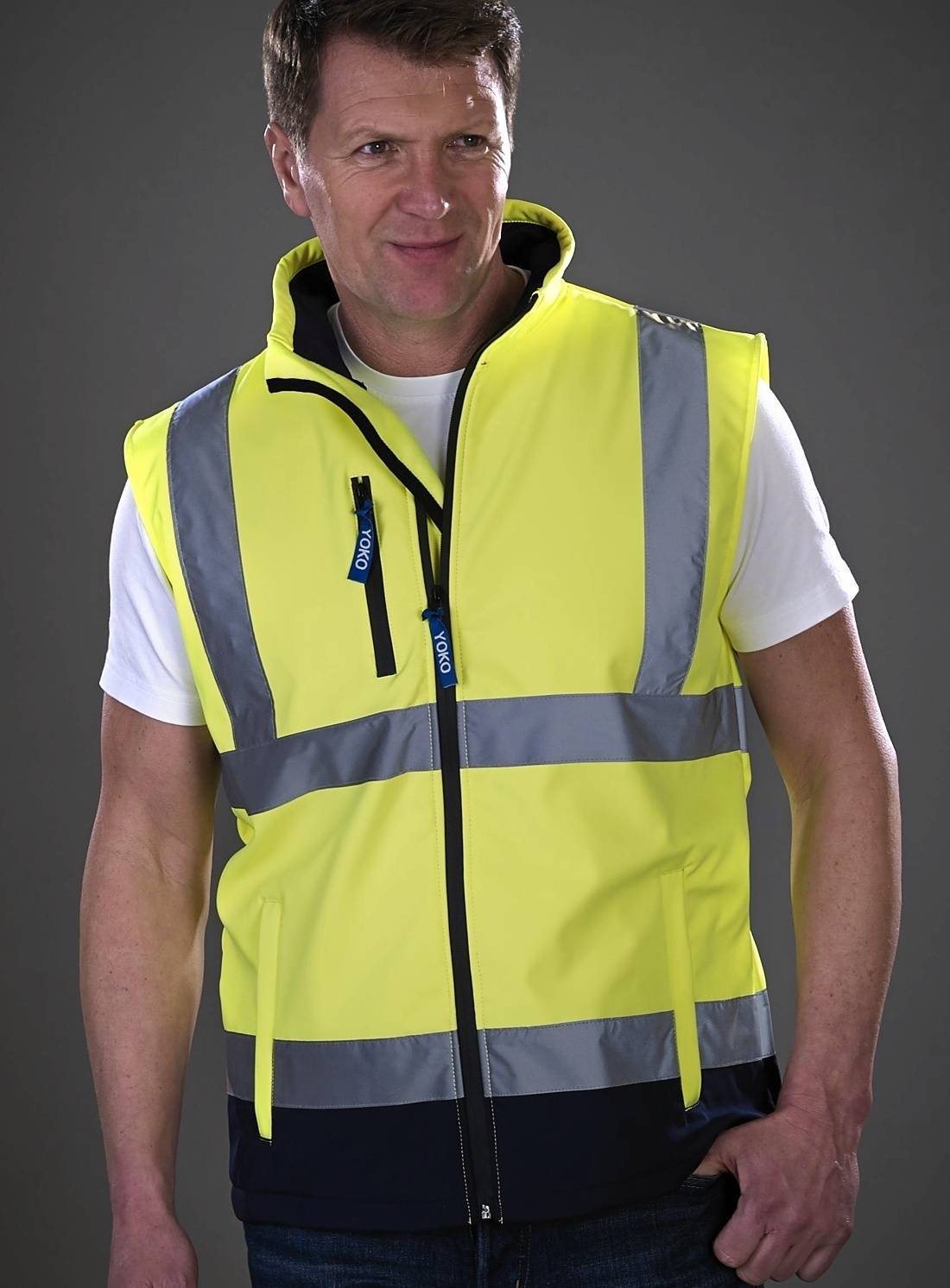 Softshell odblaskowy Gilet