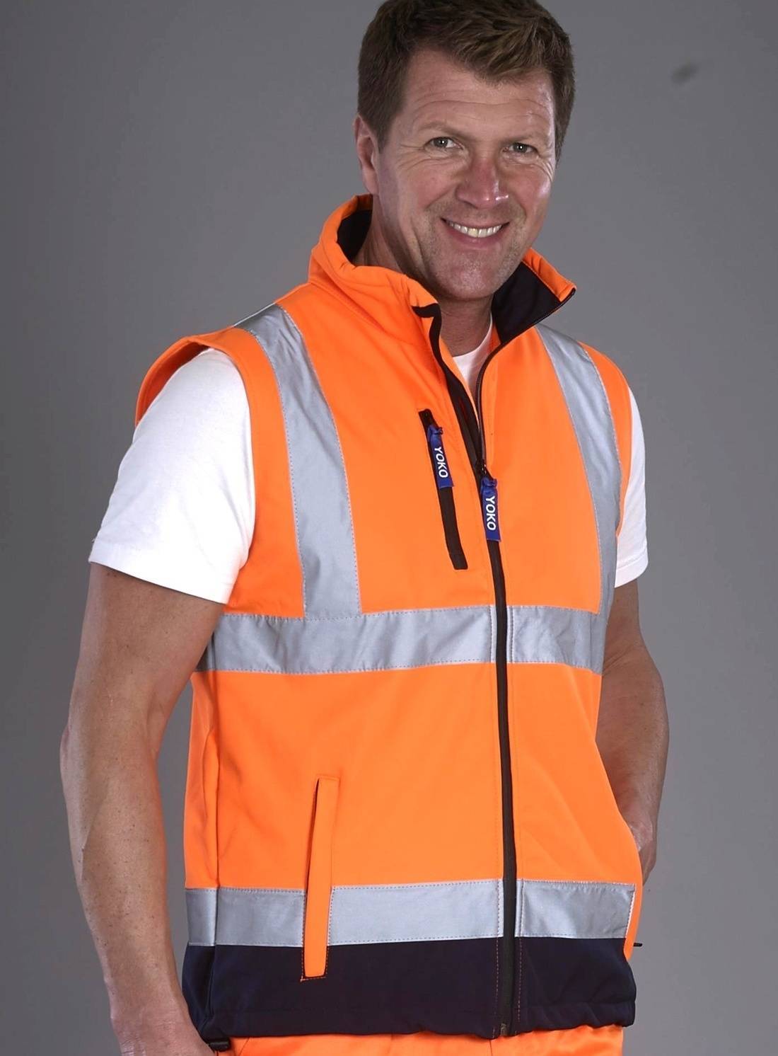 Softshell odblaskowy Gilet