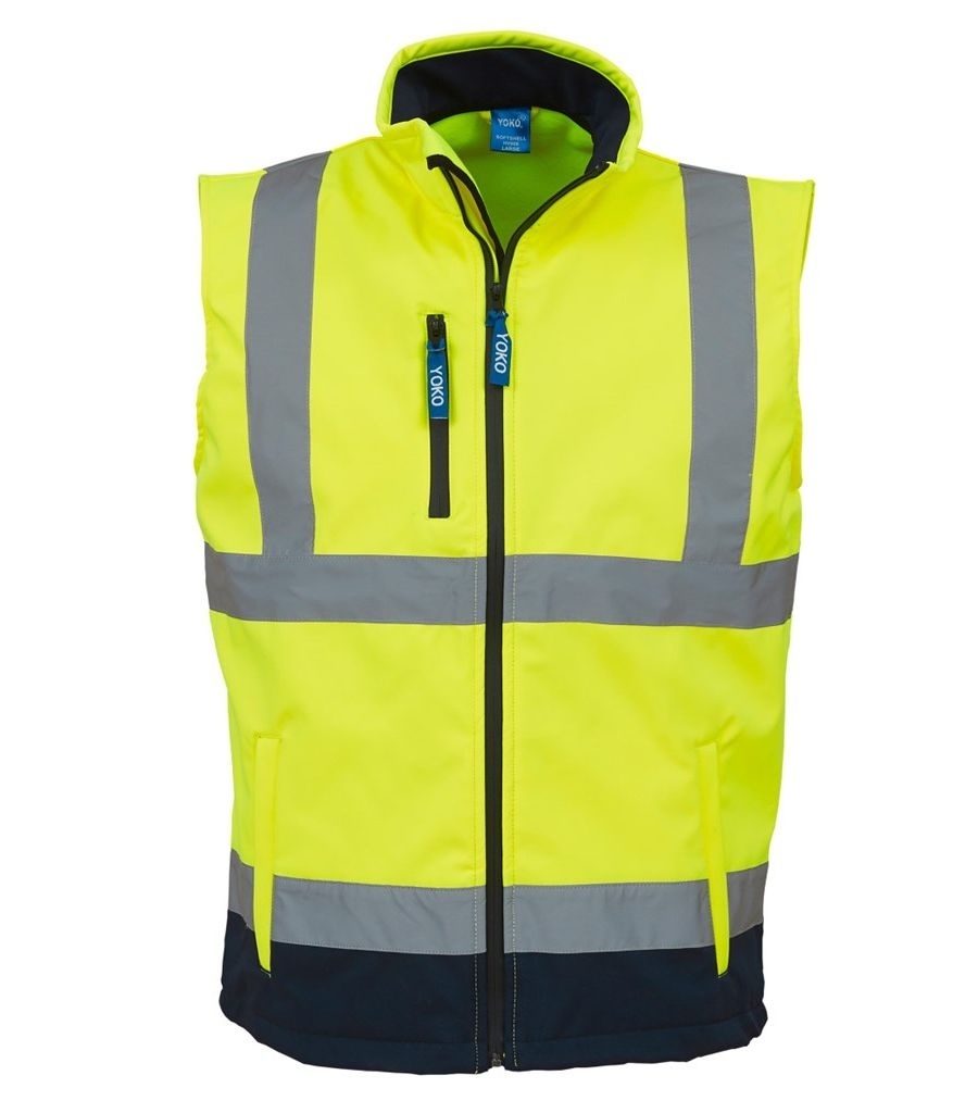 Softshell odblaskowy Gilet