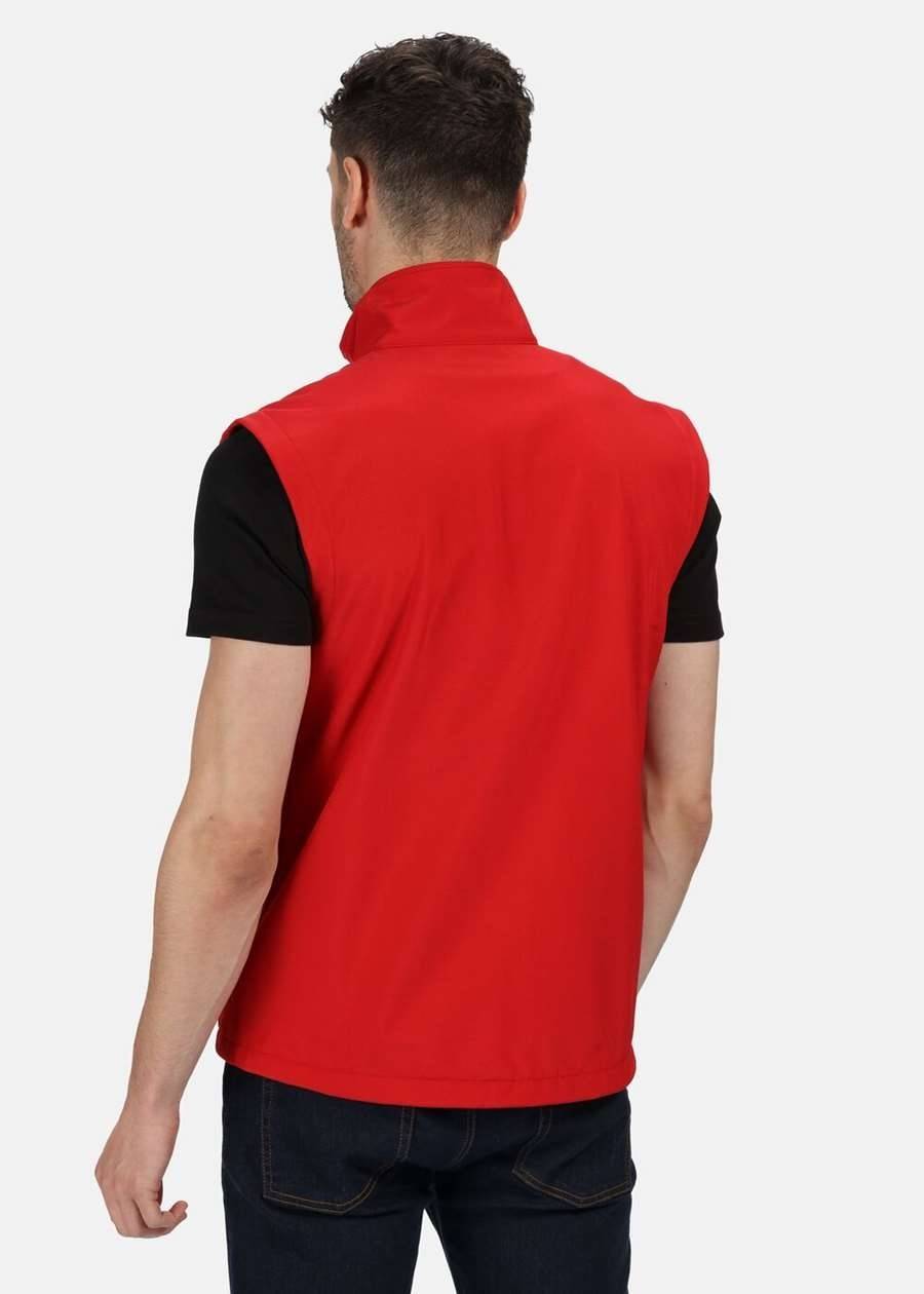 Softshellowy bezrękawnik męski Regatta z klapą sztormową