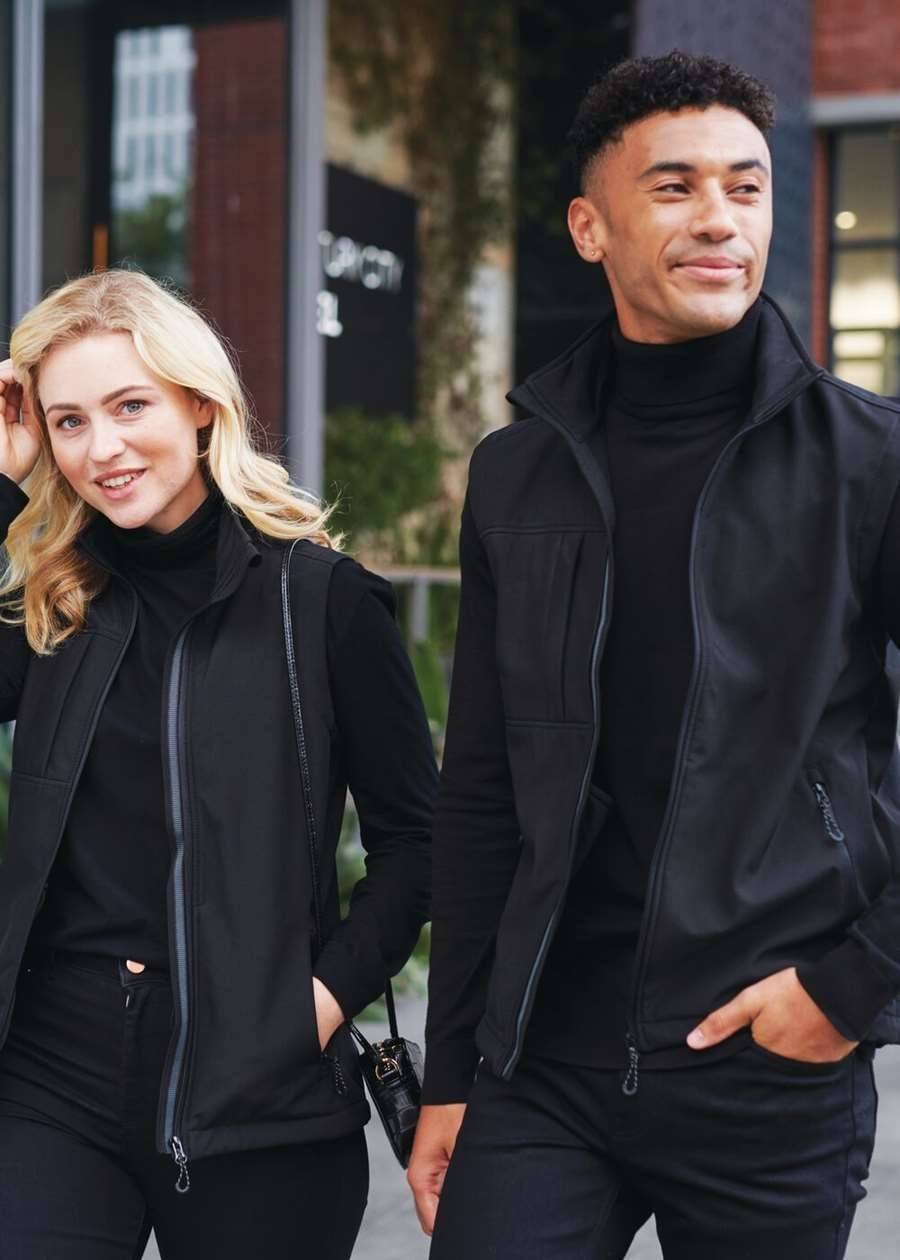 Softshellowy bezrękawnik męski Regatta z klapą sztormową