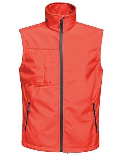 Softshellowy bezrękawnik męski Regatta z klapą sztormową