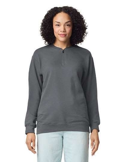 Softstyle® Midweight Adult Fleece 1/4 Zip Sweatshirt