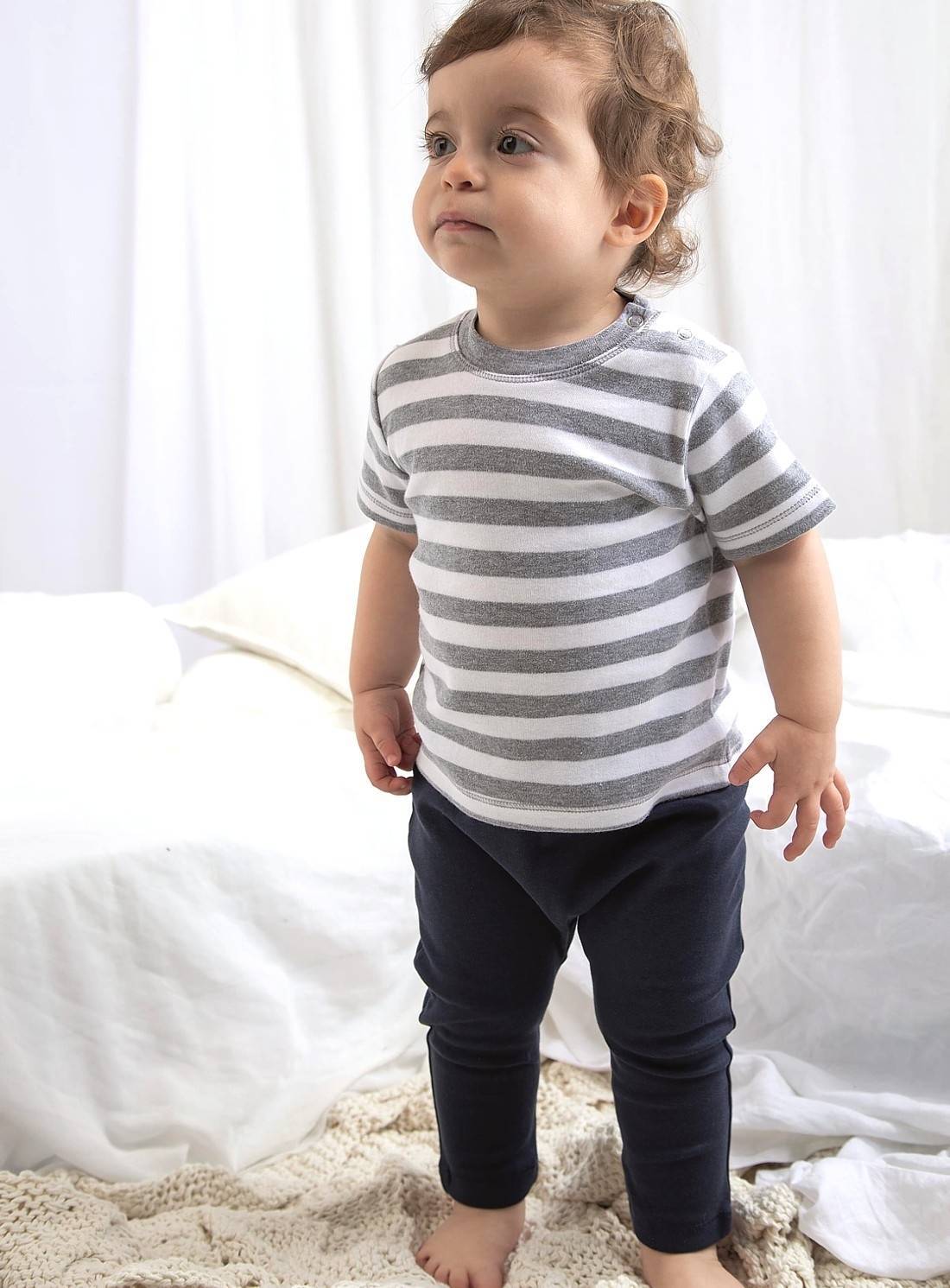 Spodenki niemowlęce z bawełny organicznej