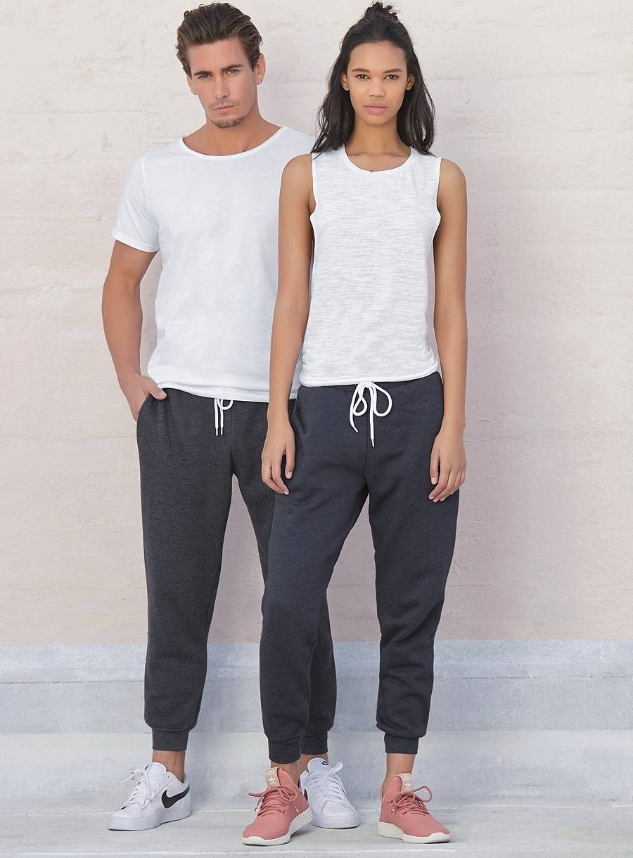 Spodnie dresowe Canvas z białymi sznurkami