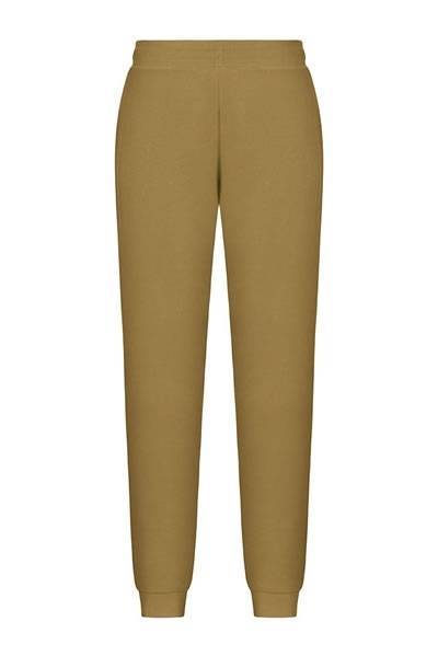 Spodnie dresowe męskie z zamykanymi kieszeniami w kolorze materiału