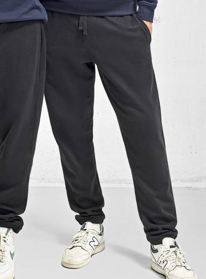 Spodnie dresowe o klasycznym fasonie z mankietami przy kostkach
