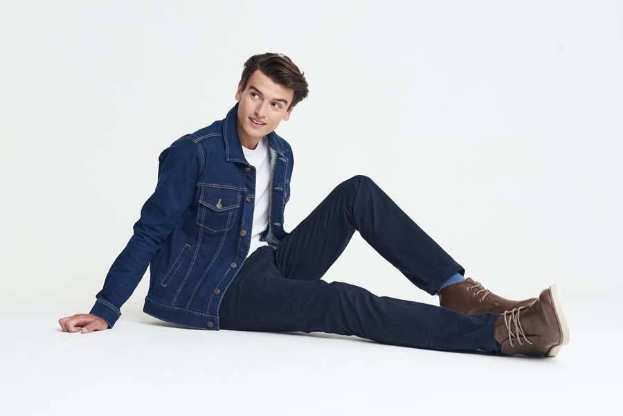 Spodnie męskie Chino o dopasowanym kroju