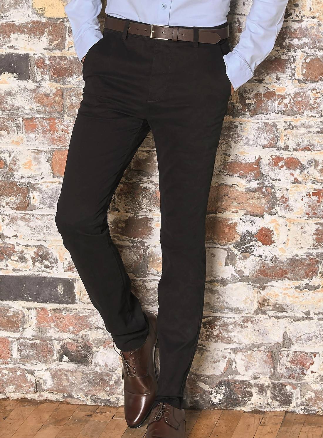 Spodnie męskie Chino o dopasowanym kroju