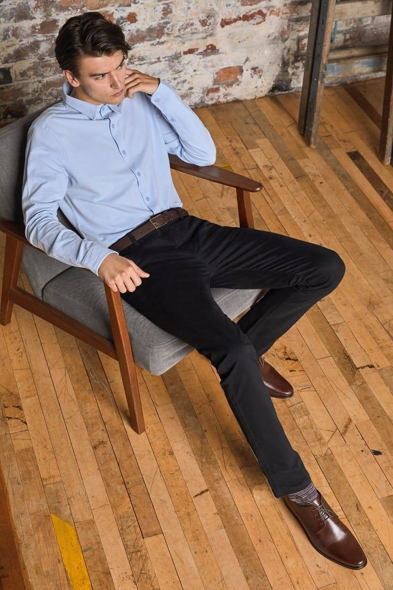 Spodnie męskie Chino o dopasowanym kroju