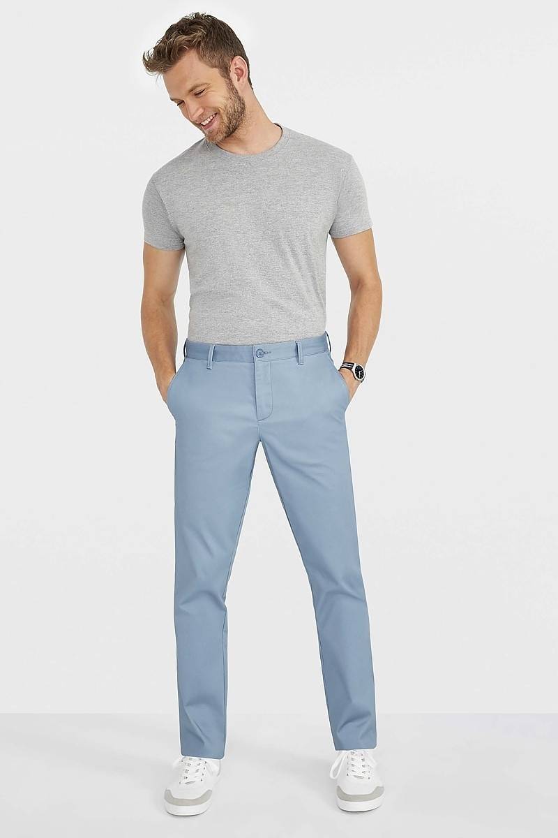 Spodnie męskie o dopasowanym kroju