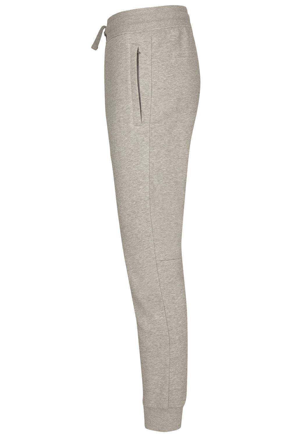 Spodnie sportowe męskie z głębokimi kieszeniami na zamek