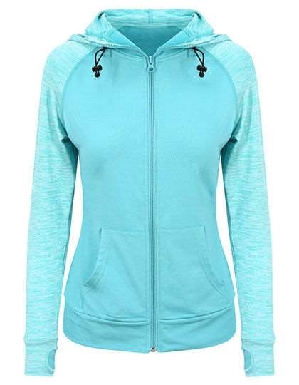 Sportowa bluza damska z kontrastowymi rękawami