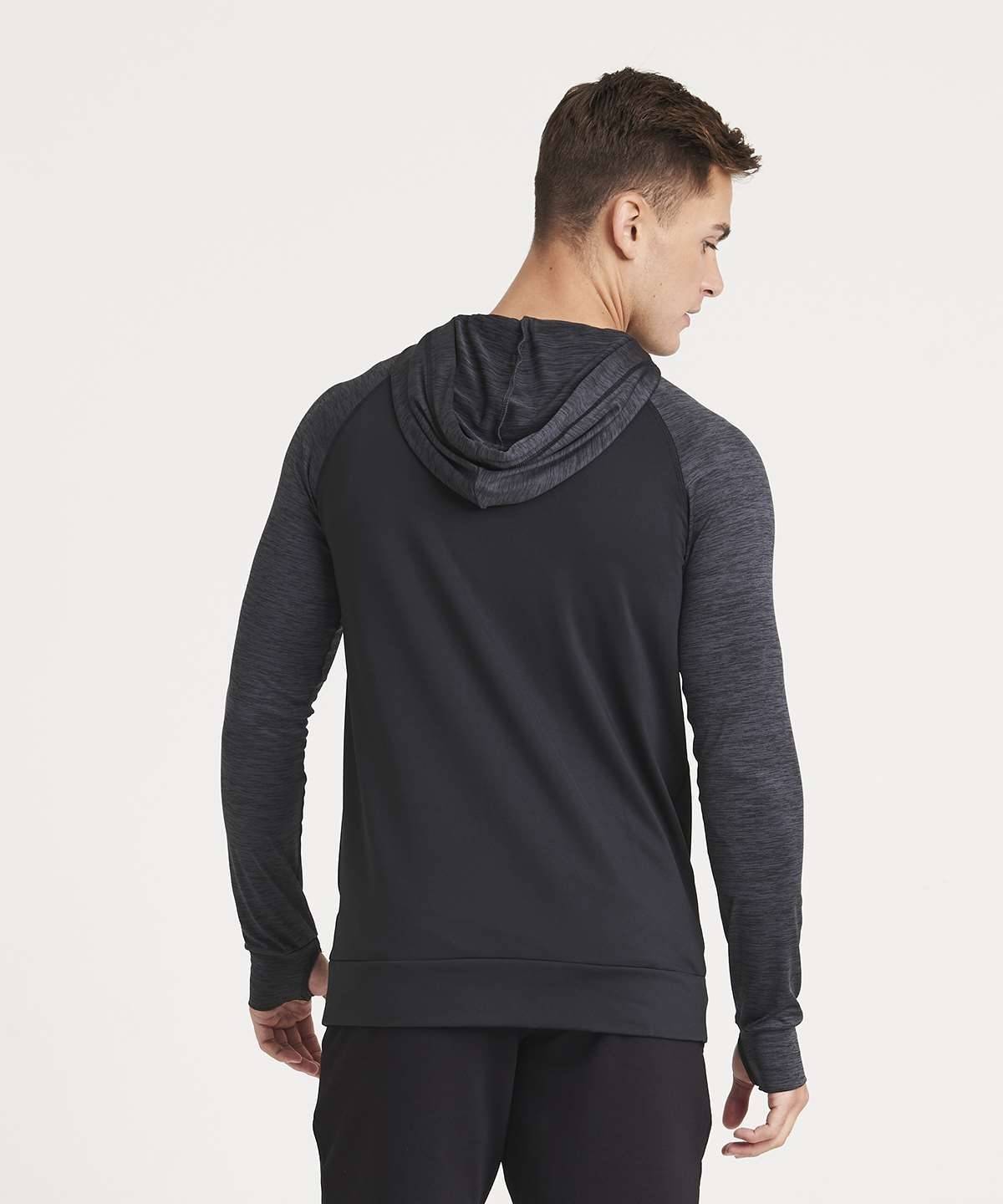 Sportowa bluza męska z kontrastowymi rękawami