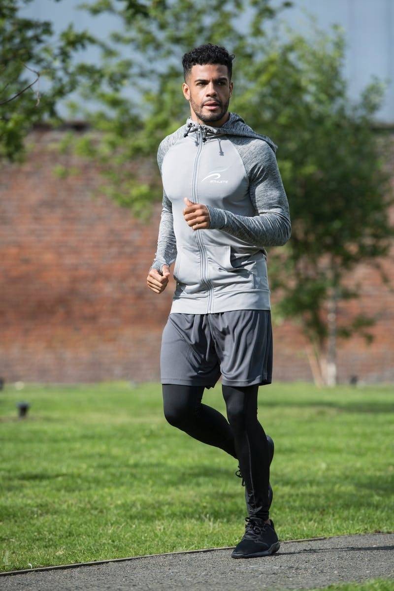 Sportowa bluza męska z kontrastowymi rękawami