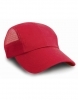 Sportowa czapka z daszkiem z elementami siatki