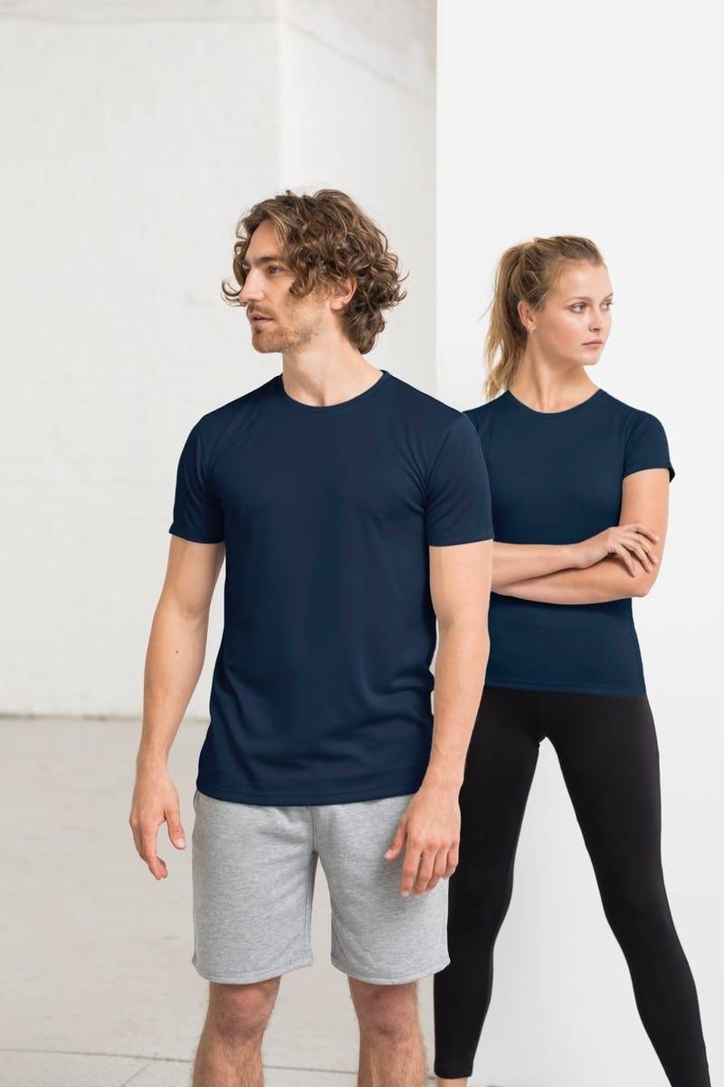 Sportowa koszulka damska z ekologicznego procesu produkcji