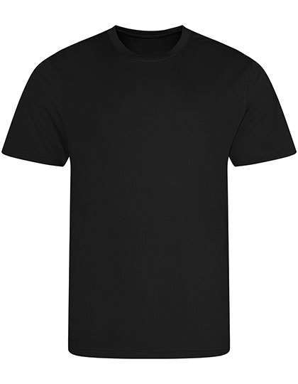 Sportowa koszulka męska z gładkiego, oddychającego materiału z recyklingu