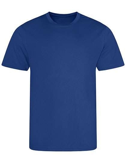 Sportowa koszulka męska z gładkiego, oddychającego materiału z recyklingu