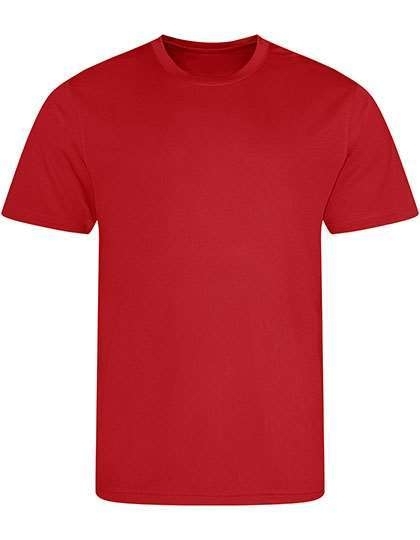 Sportowa koszulka męska z gładkiego, oddychającego materiału z recyklingu