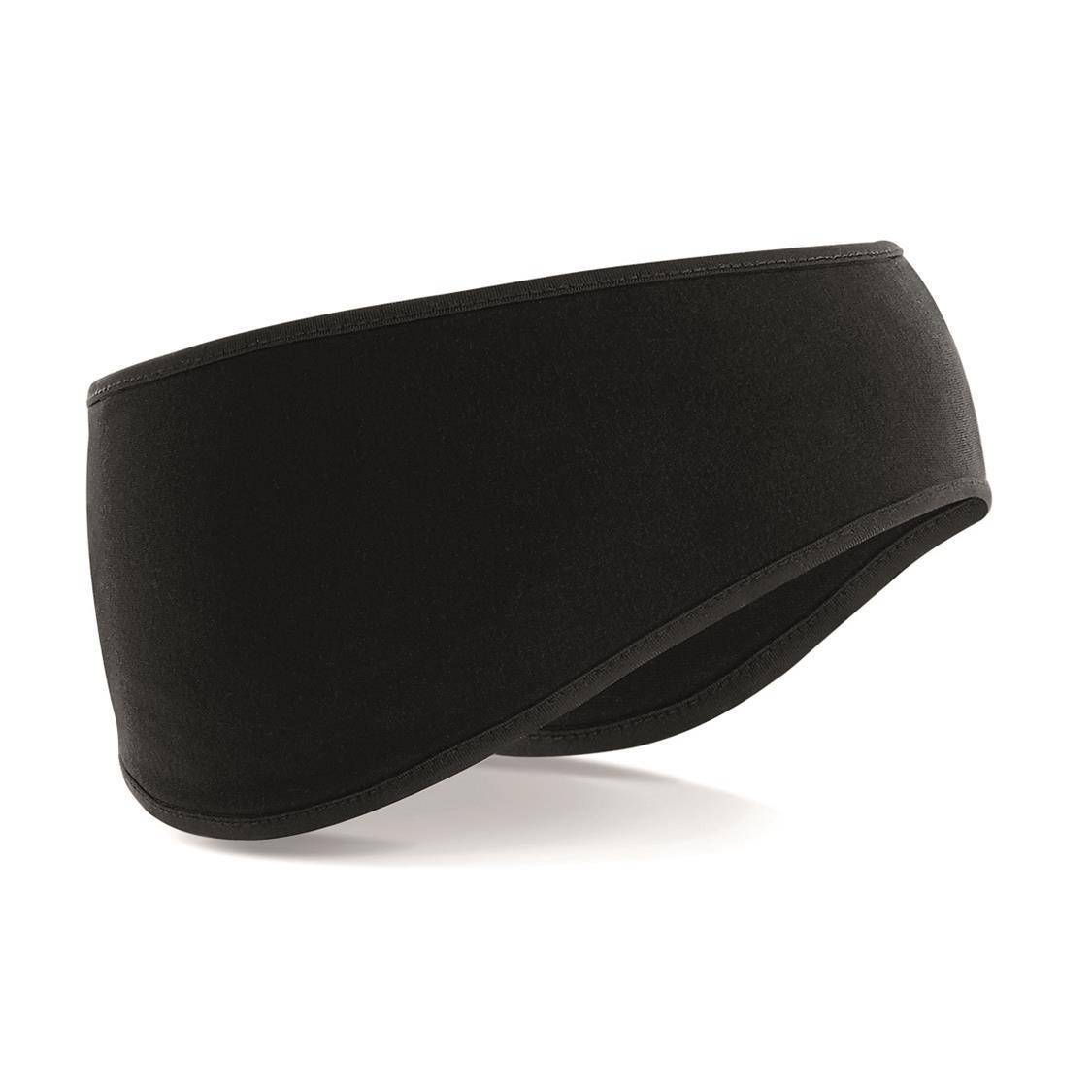 Sportowa opaska na głowę z materiału softshell