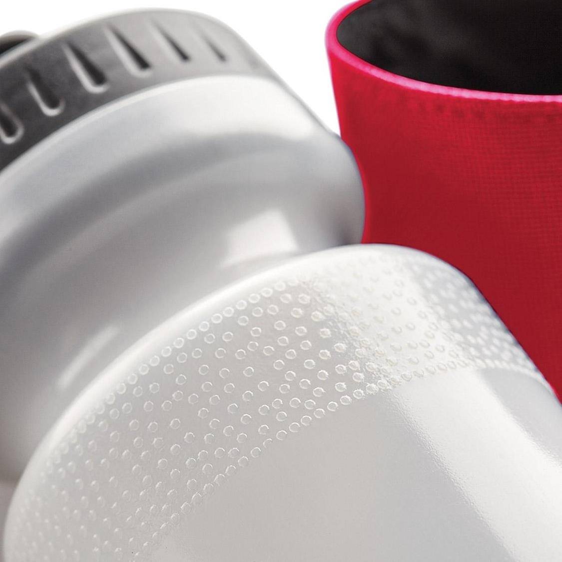 Sportowy bidon z uchwytem i zapięciem Quadra