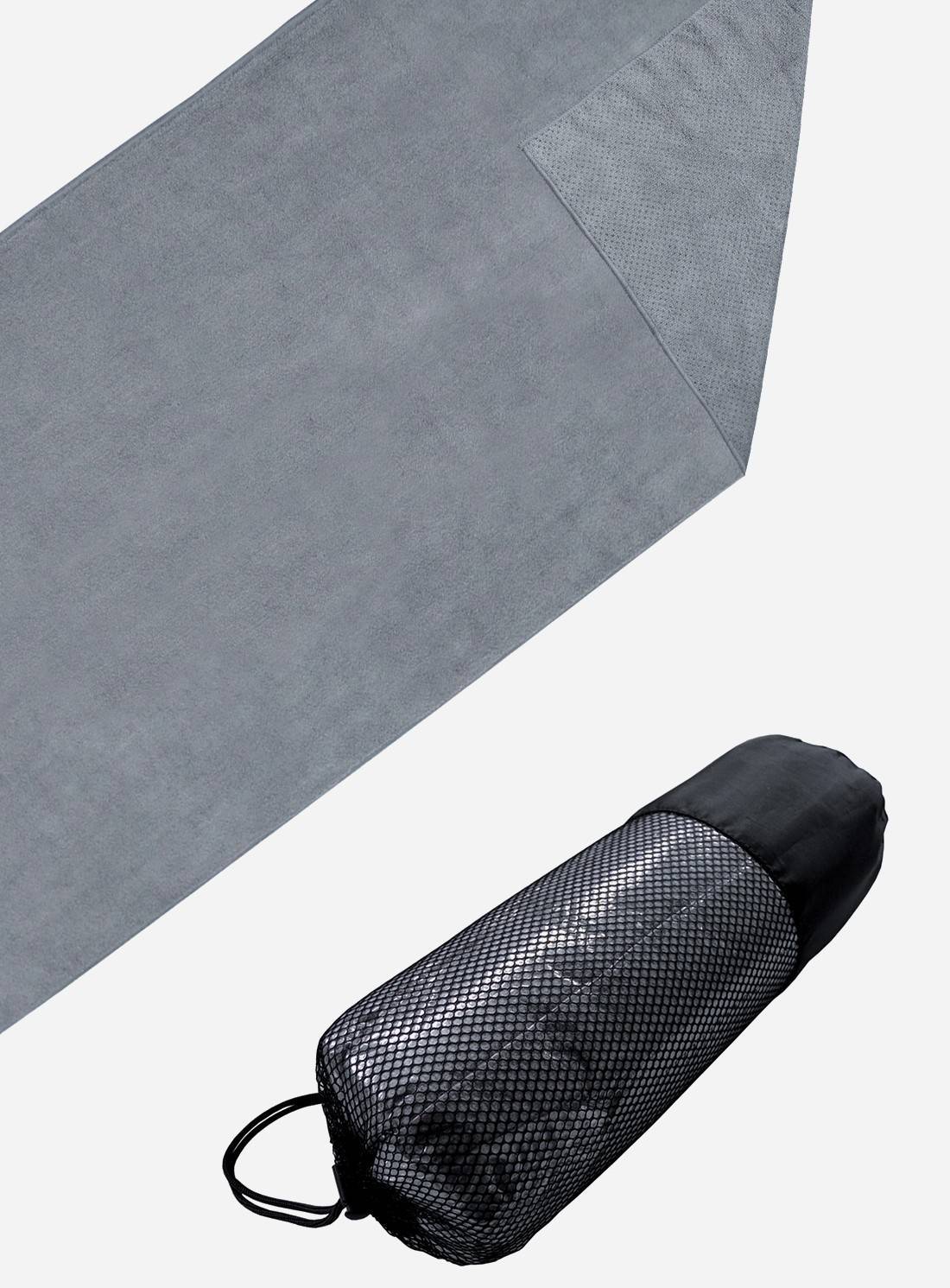 Sportowy ręcznik z mikrofibry z pokrowcem