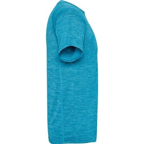 Sportowy T-shirt dziecięcy szybkoschnący w melanżowej kolorystyce