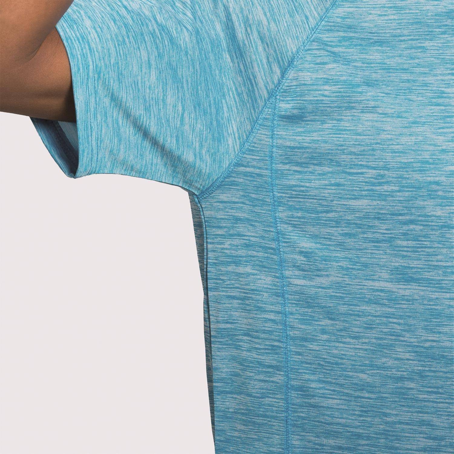 Sportowy T-shirt dziecięcy szybkoschnący w melanżowej kolorystyce