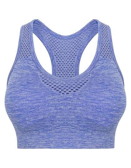 Sportowy top damski w melanżowym ubarwieniu