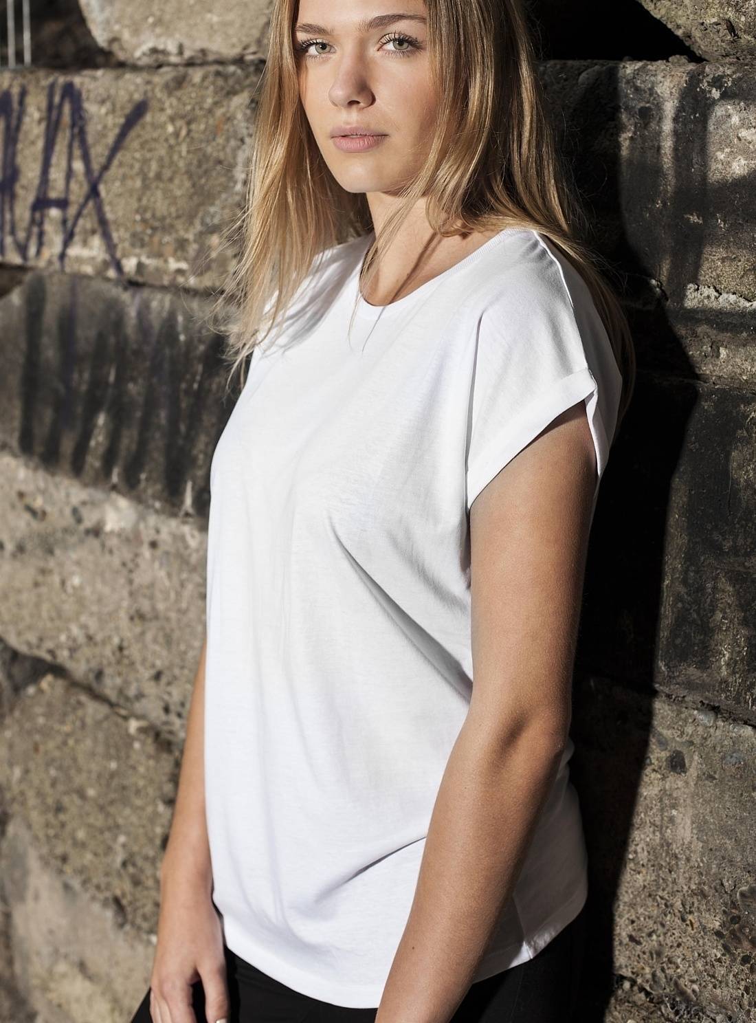 Stylowa bluzka damska z krótkim rękawem