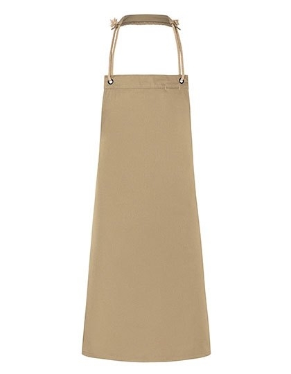 Stylowy fartuch kelnerski z upięciem wykonanym ze sznurka