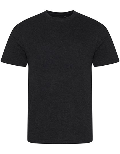 Stylowy t-shirt o delikatnej melanżowej strukturze