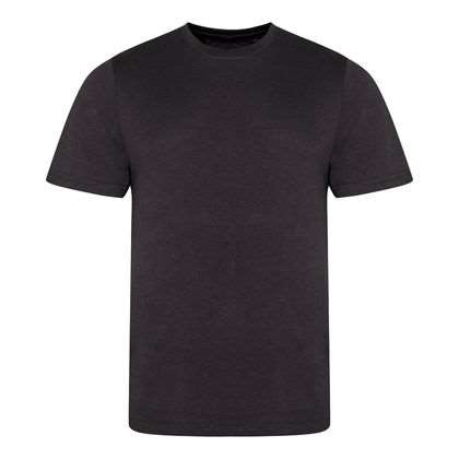 Stylowy t-shirt o delikatnej melanżowej strukturze