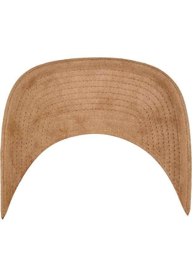 Suede Leather Trucker Cap