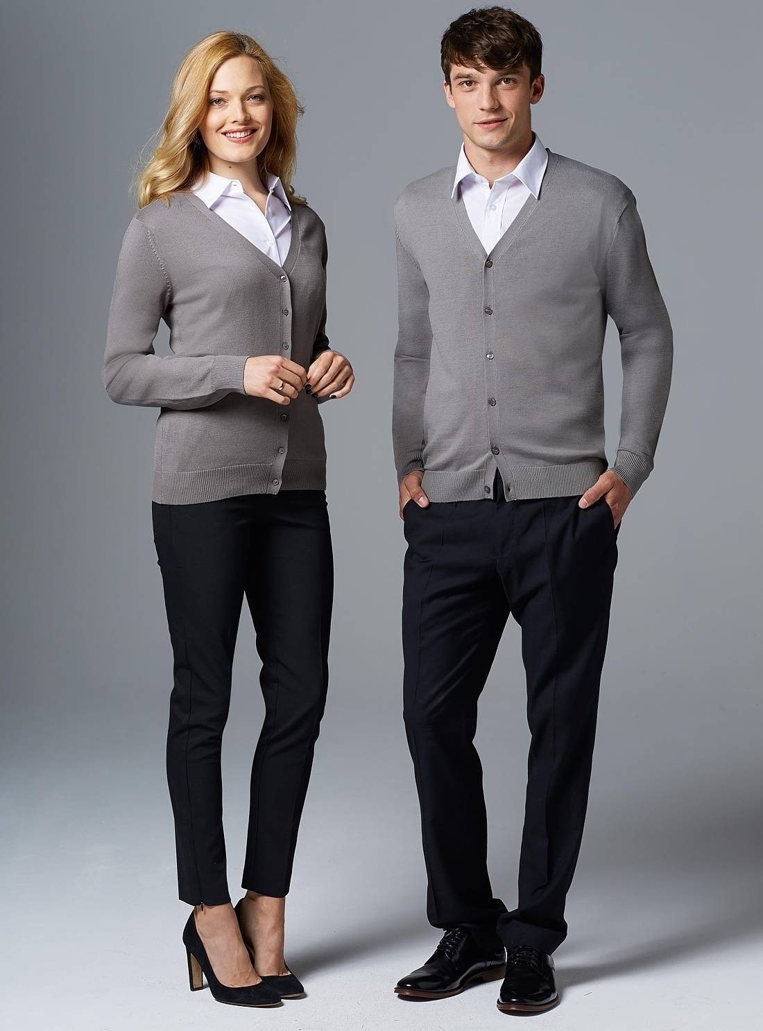 Sweter damski Golden V-Neck