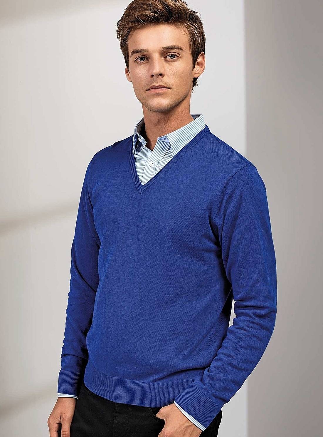Sweter męski V-Neck Knitted Sweater