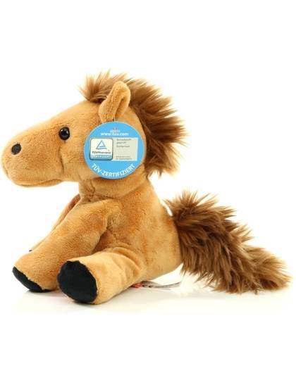 Sympatyczna maskotka pluszowa Koń