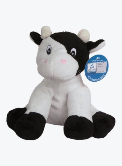Sympatyczna maskotka pluszowa Krowa