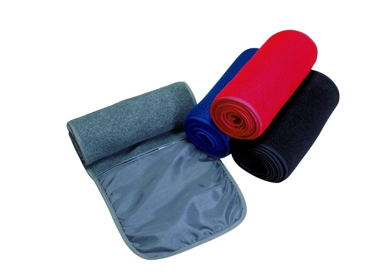 Szal polarowy Zip-Pocket