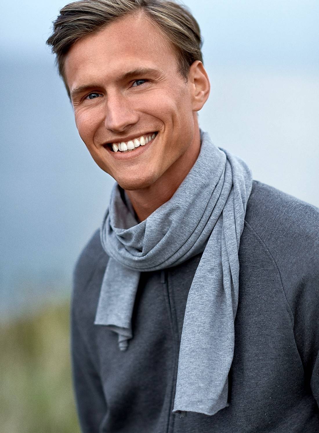 Szalik z bawełny organicznej Neutral