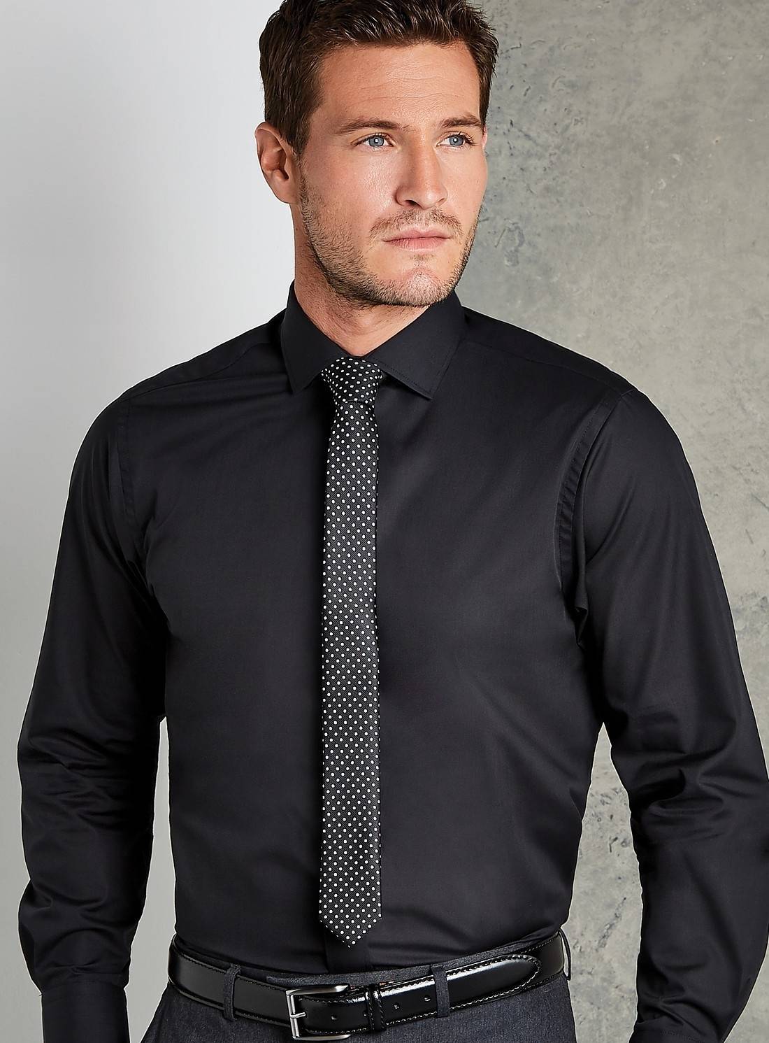 Szykowna koszula męska z długim rękawem Business Tailored