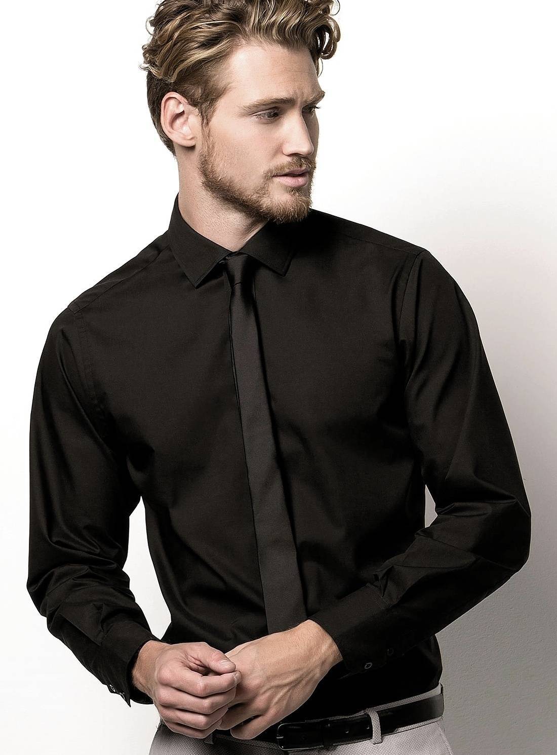 Szykowna koszula męska z długim rękawem Business Tailored