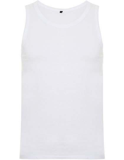 T-shirt męski bez rękawków ze wzmocnionymi szwami