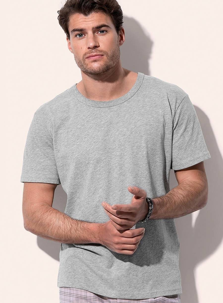 T-shirt męski model Crew Neck Ben