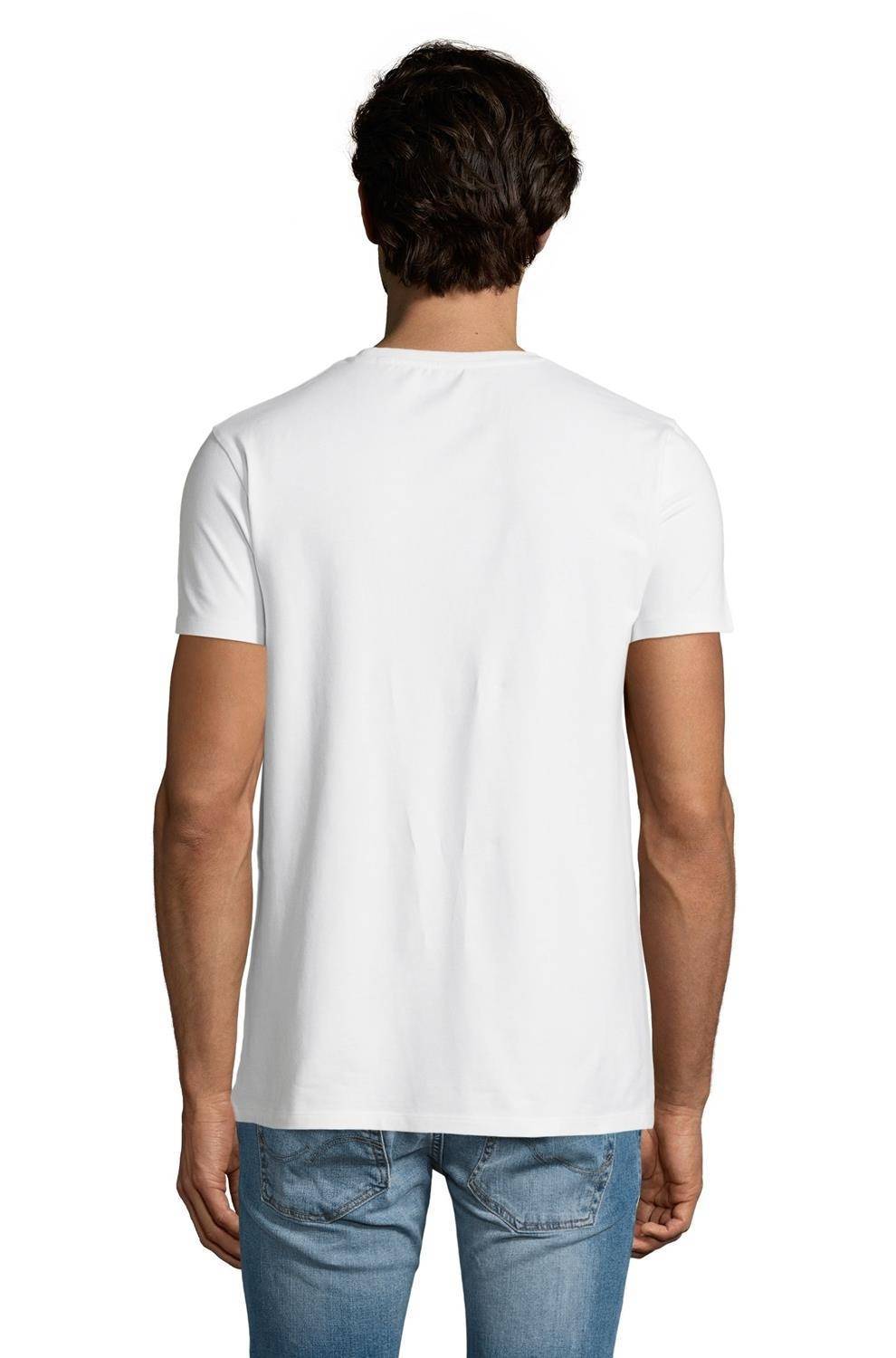 T-shirt męski Sol's z bawełny ring spun