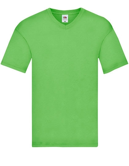 T-shirt męski z dekoltem v-neck marki Fruit of the loom